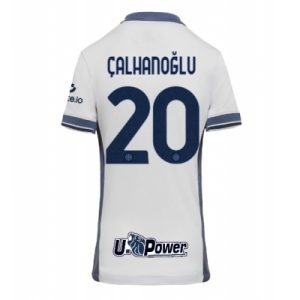 Inter Milan Hakan Calhanoglu #20 Bortedrakt Dame 2024-25 Fotballdrakter