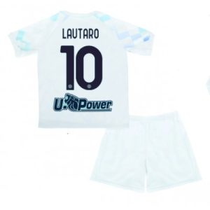 Inter Milan Lautaro Martinez #10 Bortedraktsett 2025-26 Fotballtrøyer