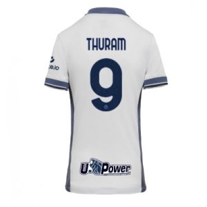 Inter Milan Marcus Thuram #9 Bortedrakt Dame 2024-25 Fotballdrakter