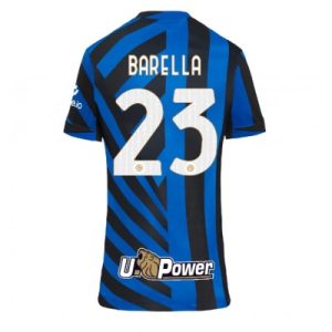 Inter Milan Nicolo Barella #23 Hjemmedrakt Dame 2024-25 Fotballdrakter