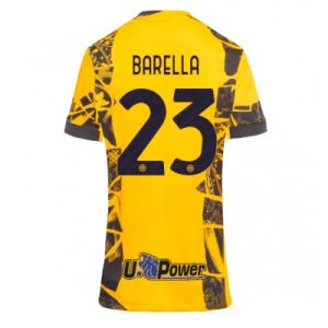 Inter Milan Nicolo Barella #23 Tredjedrakt Dame 2024-25 Fotballdrakter