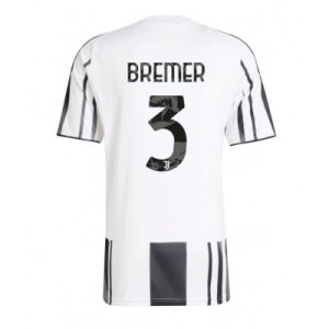 Juventus Gleison Bremer #3 Hjemmedrakt 2025-26 Fotballdrakt