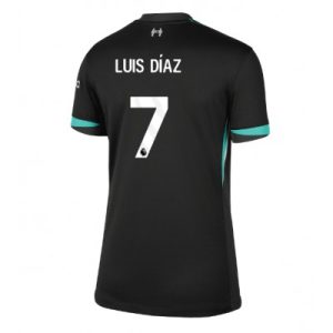 Liverpool Luis Diaz #7 Bortedrakt Dame 2024-25 Fotballdrakter
