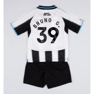 Newcastle United Bruno Guimaraes #39 Hjemmedraktsett 2025-26 Fotballdrakt Barn
