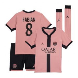 Paris Saint-Germain PSG Fabian Ruiz #8 Tredjedraktsett 2024-25 Fotballdrakter