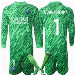 Paris Saint-Germain PSG Gianluigi Donnarumma #1 Keeper Hjemmedraktsett 2024-25 Fotballdrakter