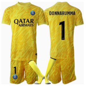 Paris Saint-Germain PSG Gianluigi Donnarumma #1 Keeper Tredjedraktsett 2024-25 Fotballdrakter