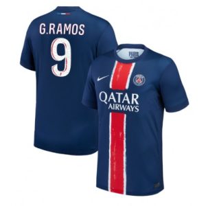 Paris Saint-Germain PSG Goncalo Ramos #9 Hjemmedrakt 2024-25 Fotballdrakt