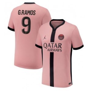 Paris Saint-Germain PSG Goncalo Ramos #9 Tredjedrakt 2024-25 Fotballdrakt
