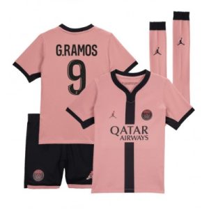 Paris Saint-Germain PSG Goncalo Ramos #9 Tredjedraktsett 2024-25 Fotballdrakter