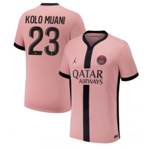 Paris Saint-Germain PSG Randal Kolo Muani #23 Tredjedrakt 2024-25 Fotballdrakt
