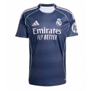 Billige fotballdrakter Real Madrid Bortedrakt 2025-26 blå