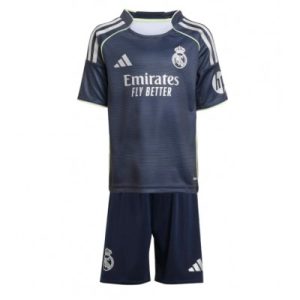 Billige fotballdrakter til Barn Real Madrid Bortedraktsett 2025-26