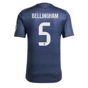 Real Madrid Jude Bellingham #5 Bortedrakt 2025-26 Fotballtrøyer