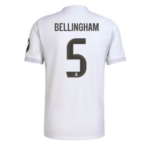 Real Madrid Jude Bellingham #5 Hjemmedrakt 2025-26 Fotballtrøyer