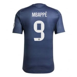Real Madrid Kylian Mbappe #9 Bortedrakt 2025-26 Fotballtrøyer