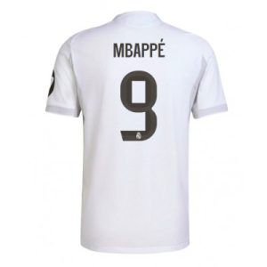 Real Madrid Kylian Mbappe #9 Hjemmedrakt 2025-26 Fotballtrøyer