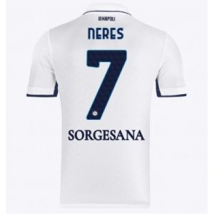 SSC Napoli David Neres #7 Bortedrakt 2024-25 Fotballdrakter