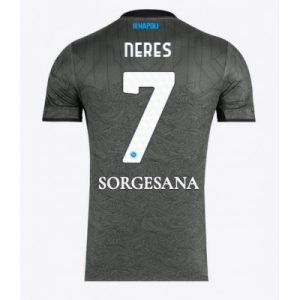 SSC Napoli David Neres #7 Tredjedrakt 2024-25 Fotballdrakter