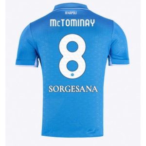 SSC Napoli Scott McTominay #8 Hjemmedrakt 2024-25 Fotballdrakter