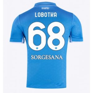 SSC Napoli Stanislav Lobotka #68 Hjemmedrakt 2024-25 Fotballdrakter