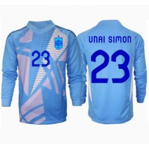 Spania Unai Simon #23 Keeper Hjemmedrakt EM 2024 Fotballdrakter