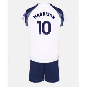 Tottenham Hotspur Hjemmedraktsett 2025-26 Barn fotballdrakt med trykk James Maddison 10