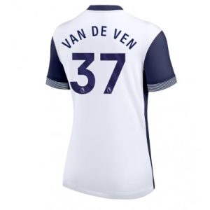 Tottenham Hotspur Micky van de Ven #37 Hjemmedrakt Dame 2024-25 Kortermet