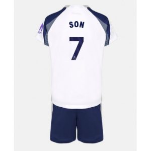 Tottenham Hotspur Son Heung-min #7 Hjemmedraktsett 2025-26 Fotballdrakt Barn