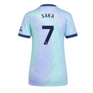 Arsenal Bukayo Saka #7 Tredjedrakt Dame 2024-25 Klubbdrakter Fotball