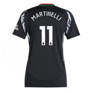 Arsenal Gabriel Martinelli #11 Bortedrakt Dame 2024-25 Klubbdrakter Fotball