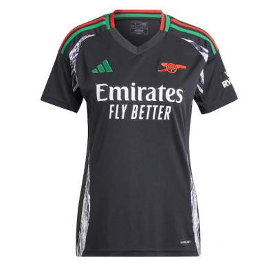 Arsenal Martin Odegaard #8 Bortedrakt Dame 2024-25 Kortermet