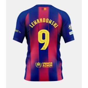 Barcelona Robert Lewandowski #9 Hjemmedrakt 2025-26 Fotballdrakt