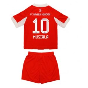 Bayern Munich drakt Barn Jamal Musiala #10 Hjemmedraktsett 2025-26