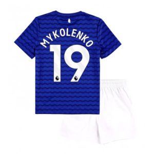 Everton Vitaliy Mykolenko #19 Hjemmedraktsett 2025-26 Fotballdrakter