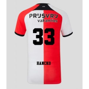 Feyenoord David Hancko #33 Hjemmedrakt 2024-25 Fotballdrakt