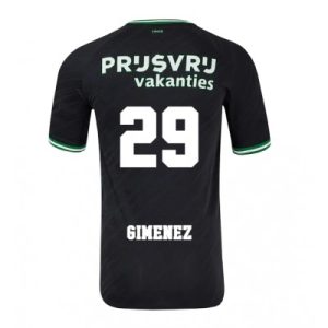 Feyenoord Santiago Gimenez #29 Bortedrakt 2024-25 Fotballdrakt