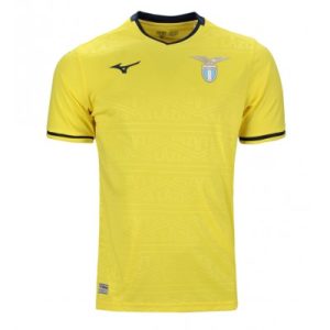 Fotballdrakt Menn Lazio Bortedrakt 2024-25 Gul