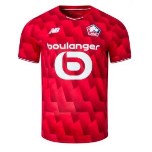 Billige Fotballdrakter Lille OSC Hjemmedrakt 2025-26 rød