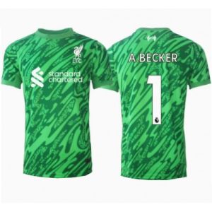 Liverpool Alisson Becker #1 Keeper Bortedrakt 2024-25 Fotballdrakter