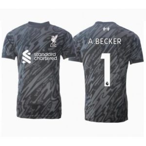 Liverpool Alisson Becker #1 Keeper Hjemmedrakt 2024-25 Fotballdrakter