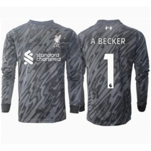 Liverpool Alisson Becker #1 Keeper Hjemmedrakt 2024-25 Langermet