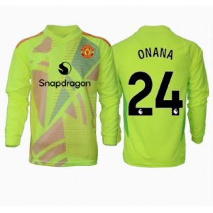 Manchester United Fotballdrakt Andre Onana #24 Keeper Bortedrakt 2024-25