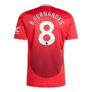 Manchester United Fotballdrakt Bruno Fernandes #8 Hjemmedrakt 2024-25