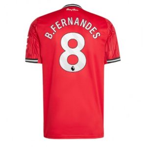 Kjøpe Manchester United Fotballdrakt Bruno Fernandes #8 Hjemmedrakt 2025-26