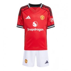 Billige Manchester United drakt Barn Hjemmedraktsett 2025-26