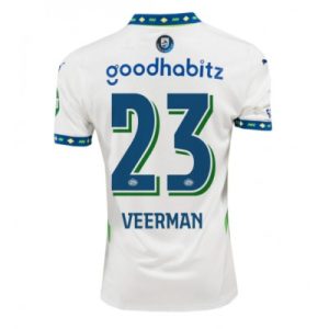 PSV Eindhoven fotballdrakt med trykk Joey Veerman #23 Tredjedrakt 2024-25