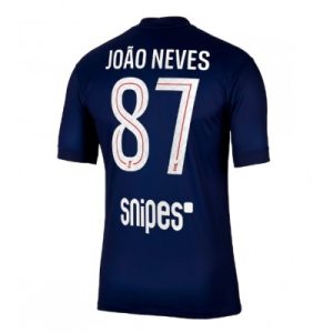 Paris Saint-Germain drakt PSG Joao Neves #87 Hjemmedrakt 2025-26