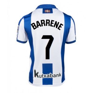 Real Sociedad Ander Barrenetxea #7 Hjemmedrakt 2024-25 Fotballdrakt