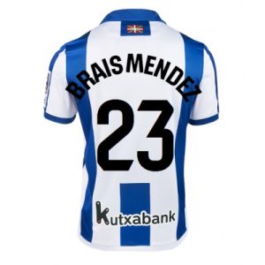 Real Sociedad Brais Mendez #23 Hjemmedrakt 2024-25 Fotballdrakt